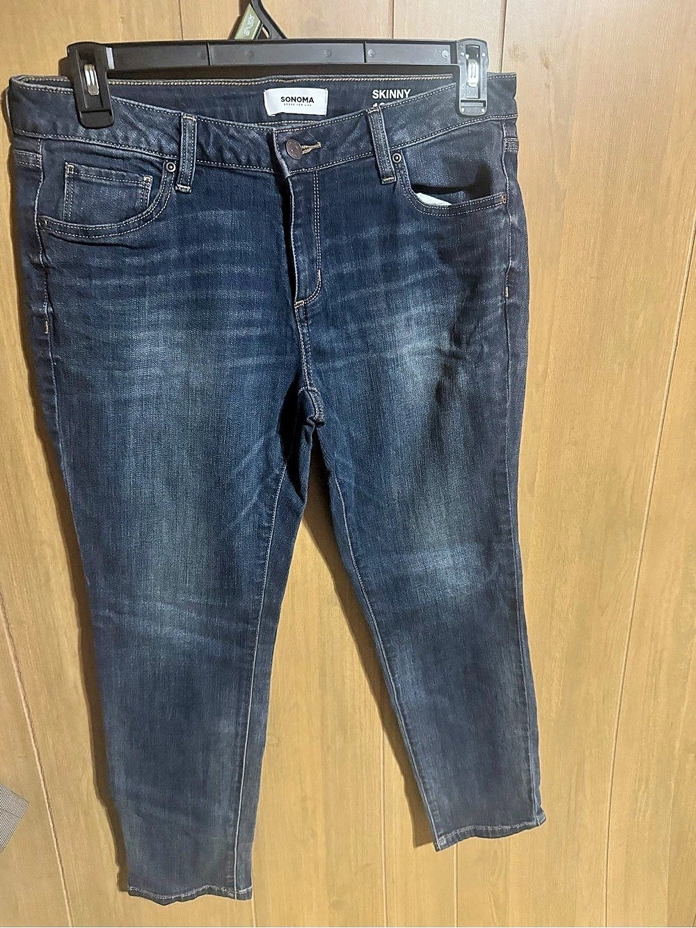 Sonoma Goods For Life Skinny Jeans Blue Waist 12S